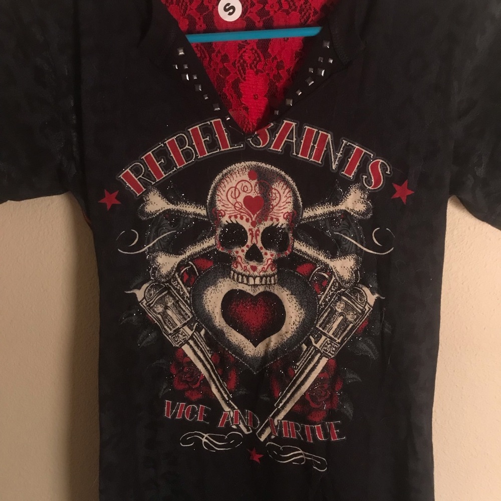 Rebel Black T-Shirt